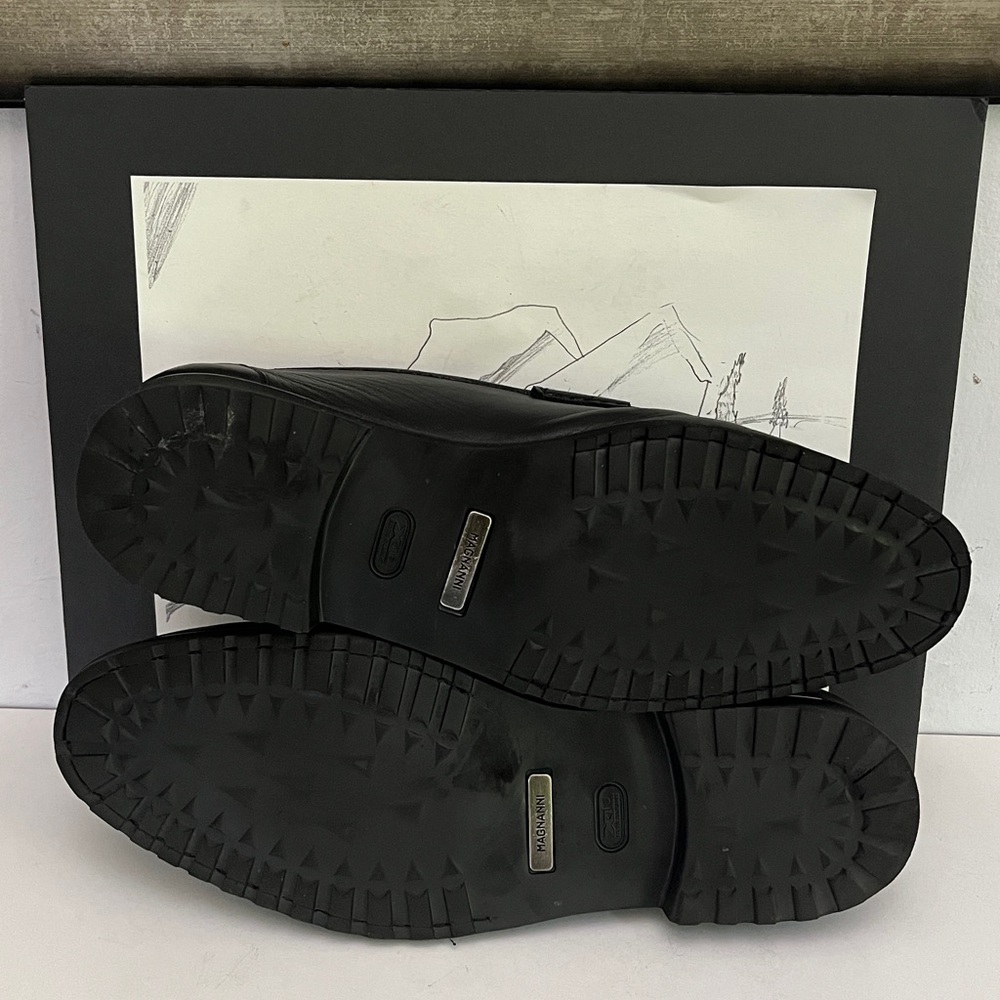 Magnanni Horse Bit Loafers (Black) Men Size 10.5 - Picture 11 of 14